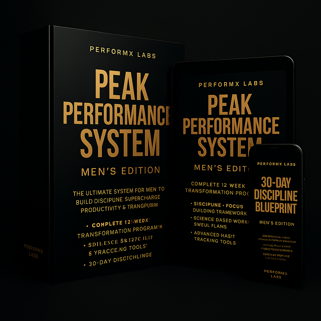 Peak Performance System — Men’s Edition